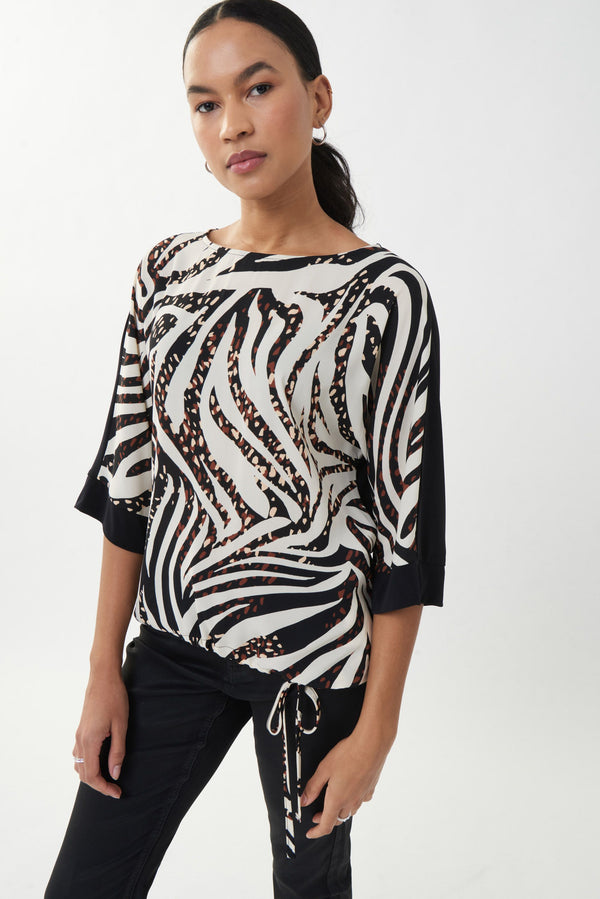 Joseph Ribkoff Animal Print Top