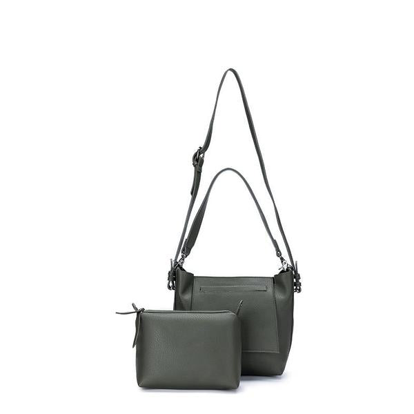 Alexa 2pc Black Caviar Bag