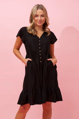 Caroline Morgan BabyDoll Dress