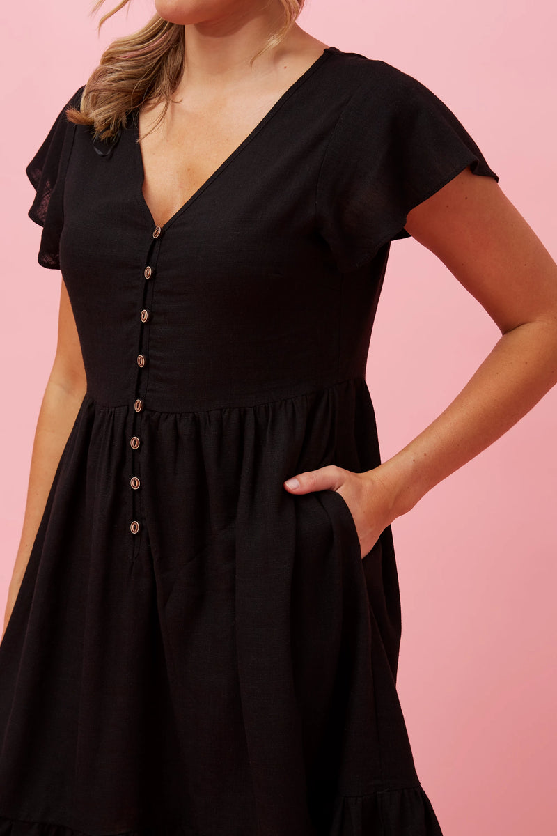 Caroline Morgan BabyDoll Dress