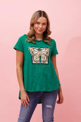 Caroline Morgan Printed T-Shirt