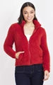 Caroline Morgan Zip Fluffy Jacket